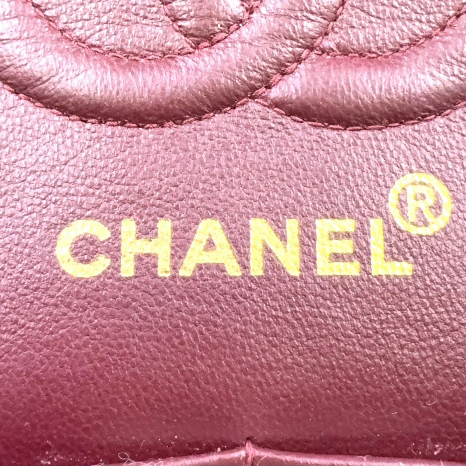 Chanel Double Flap Quilted Lambskin Black Chain Shoulder Bag Gold — view 4