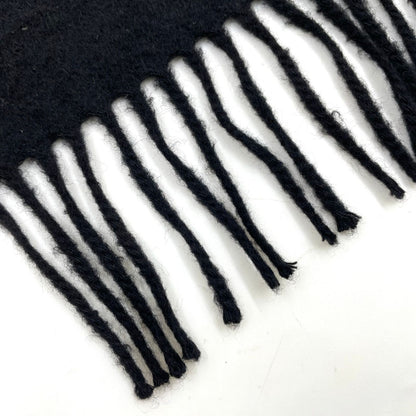 Hermes Cashmere Black Scarf — view 4