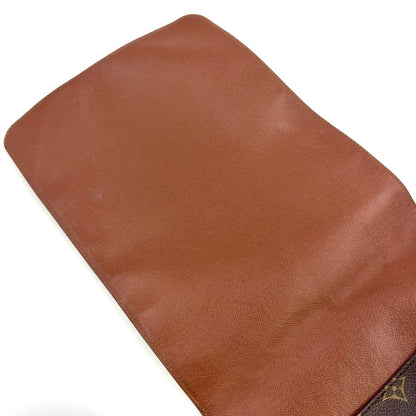 Louis Vuitton Musette Monogram Leather Brown Shoulder Bag Gold — view 7