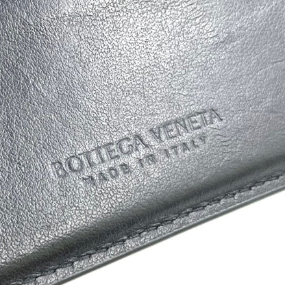 Bottega Veneta Cassette with Coin Pass Bifold Leather Black Wallet — view 4