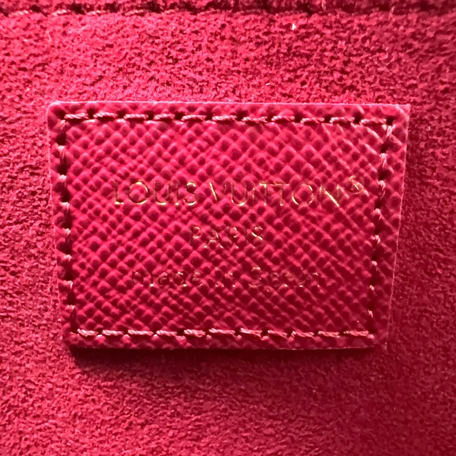 Louis Vuitton Pochette Felicity Monogram Brown Bordeaux Shoulder Bag Gold — view 4