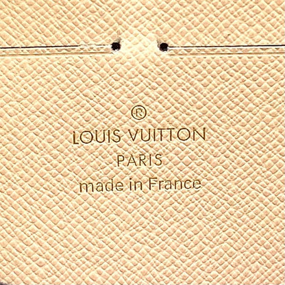Louis Vuitton Portefeuille Clemence Monogram Rose Ballerine Leather Brown Light — view 4
