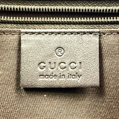 Gucci GG Supreme Leather Brown Beige Tote Gold — view 4
