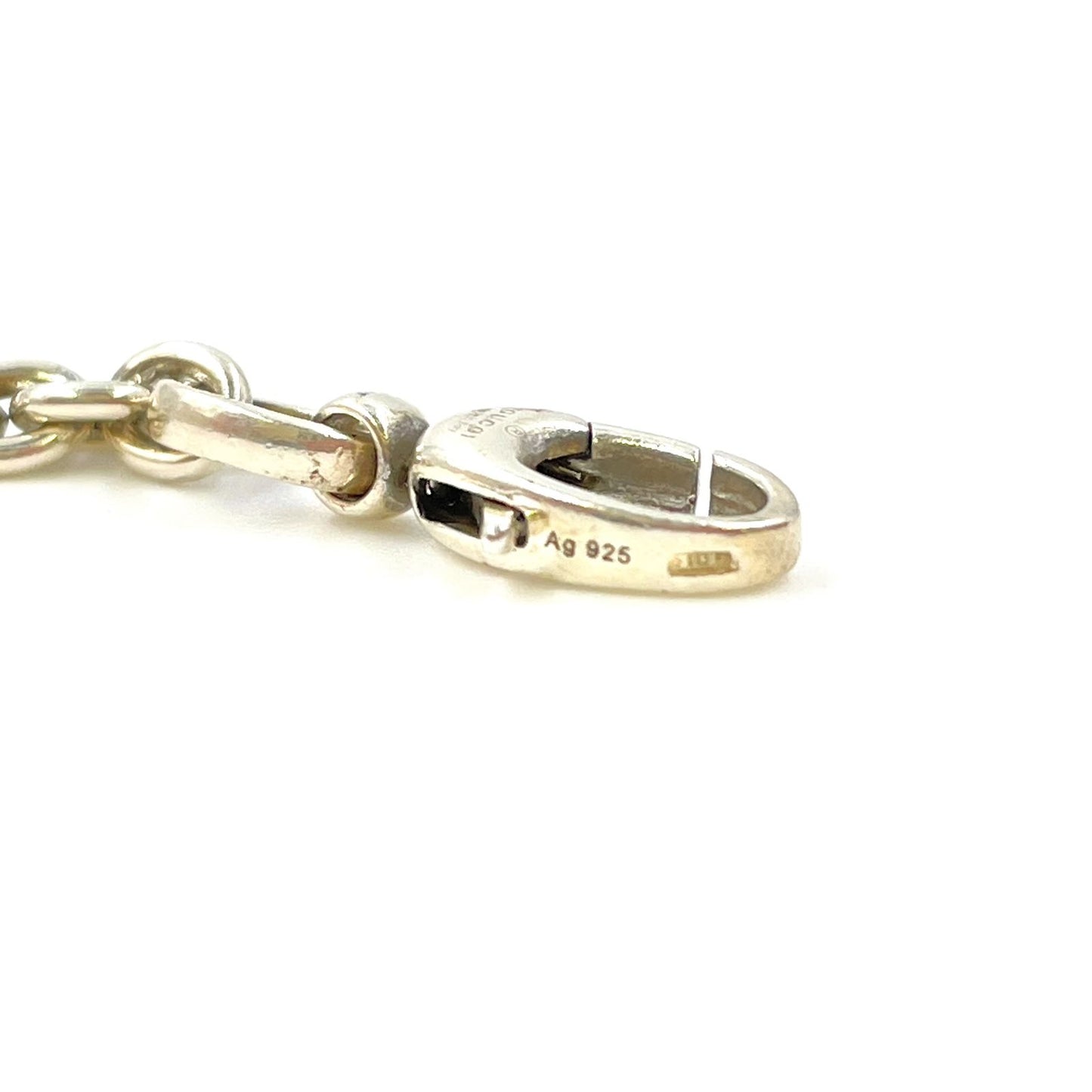 Gucci Interlocking Pendant Silver Necklace — view 6