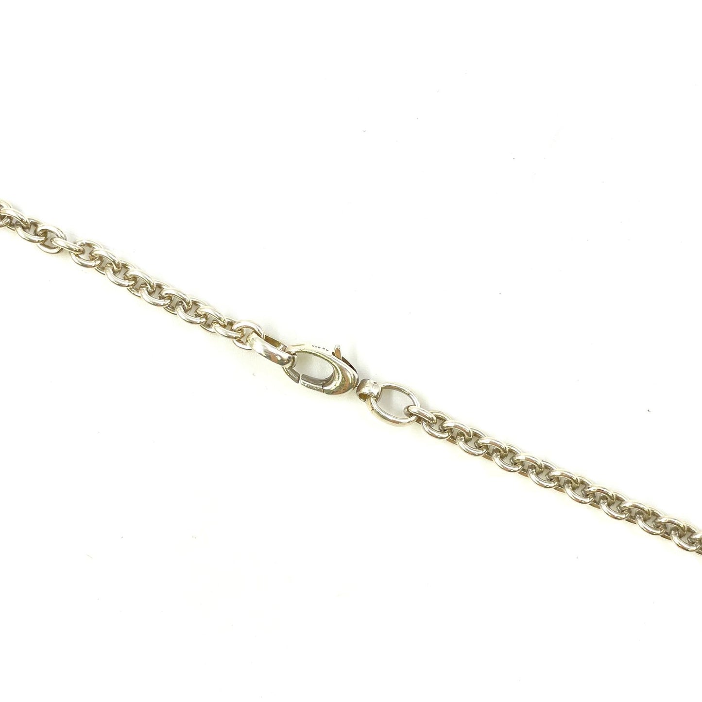 Gucci Interlocking Pendant Silver Necklace — view 4