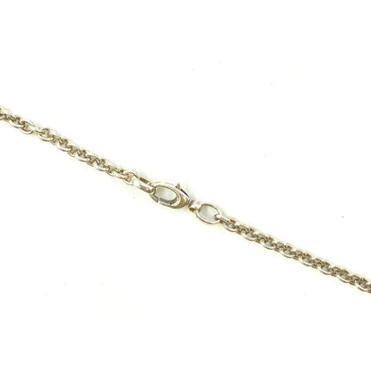 Gucci Interlocking Pendant Silver Necklace — view 4