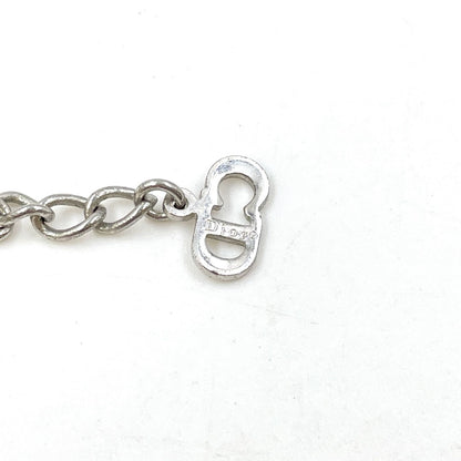 Dior Trotter Plate Metal Black Necklace — view 5