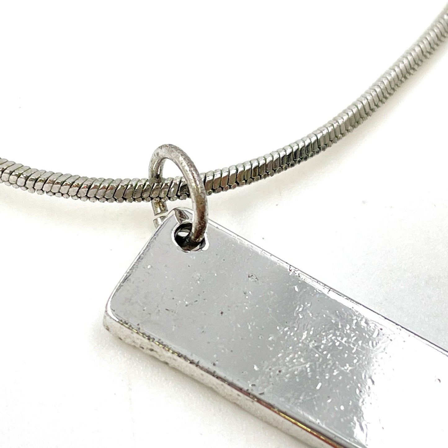 Dior Trotter Plate Metal Black Necklace — view 7