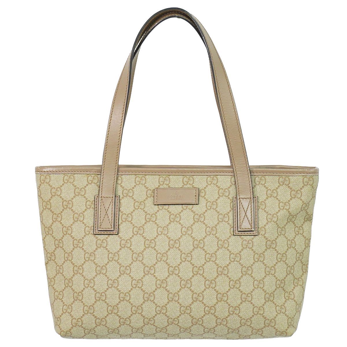 Gucci GG Supreme Tote Beige Pink