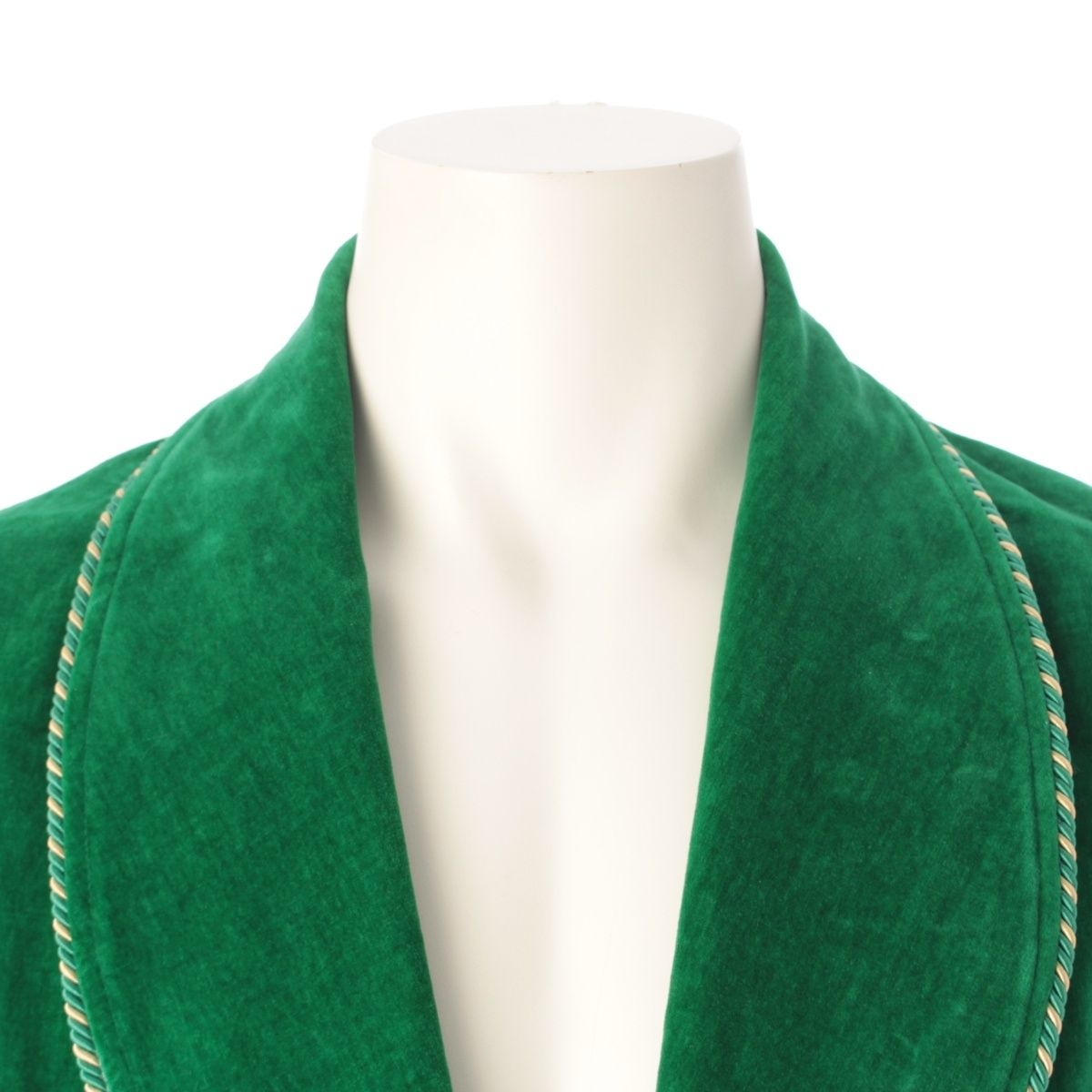 Gucci Paramount Michele Era Velvet Cotton Velour Smoking Jacket Garden Gallery — view 5