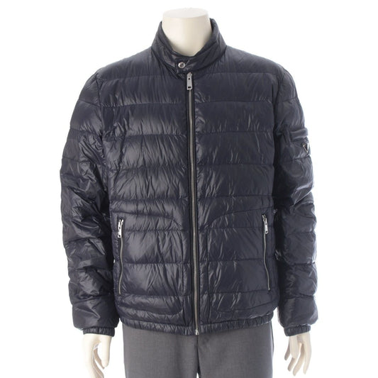 Prada Polyamide Jacket Down Navy 52