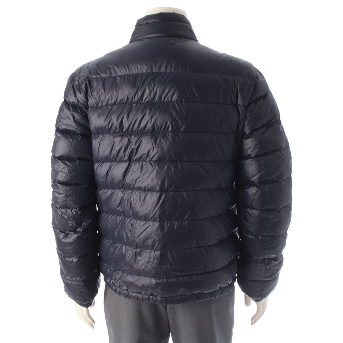 Prada Polyamide Jacket Down Navy 52 — view 4