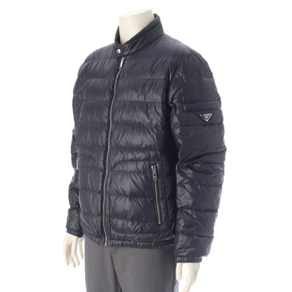 Prada Polyamide Jacket Down Navy 52 — view 2