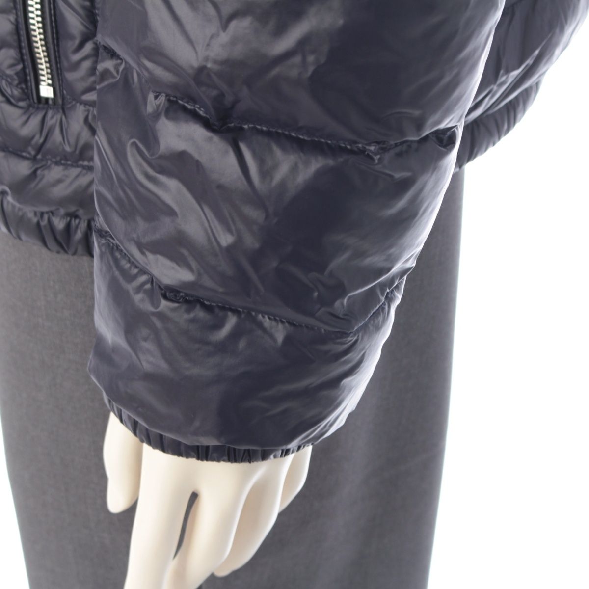 Prada Polyamide Jacket Down Navy 52 — view 7