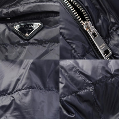 Prada Polyamide Jacket Down Navy 52 — view 8