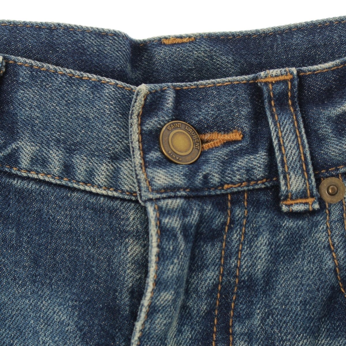 Saint Laurent Denim Pants Indigo 29 — view 5