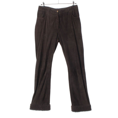 Dior Shearling Galiano Era Pants Brown 40