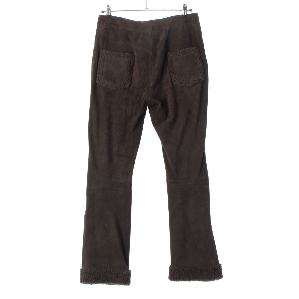 Dior Shearling Galiano Era Pants Brown 40 — view 2