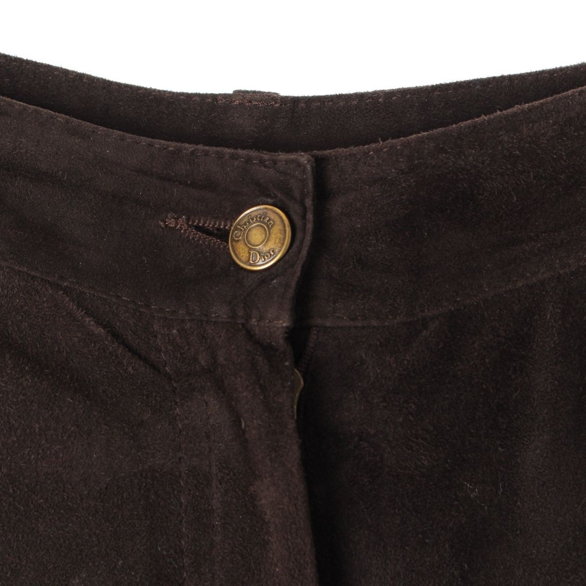 Dior Shearling Galiano Era Pants Brown 40 — view 5