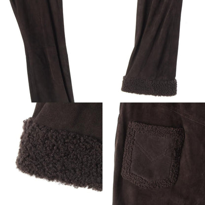 Dior Shearling Galiano Era Pants Brown 40 — view 8