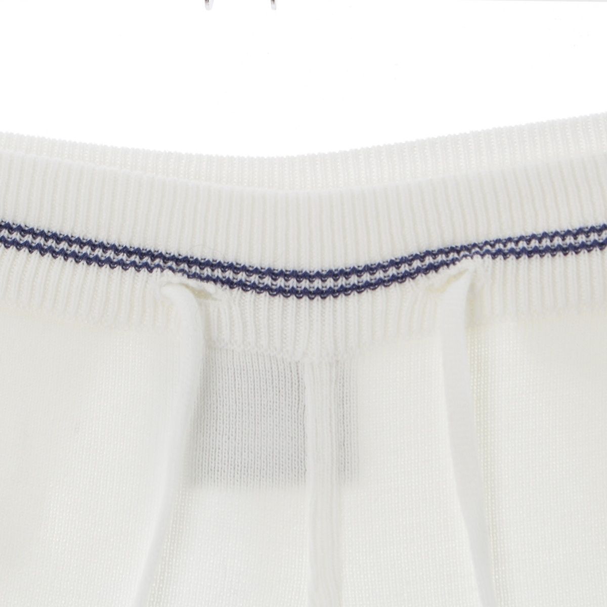 Chanel Sports Cotton CC Logo Embroidery Pants White 38 — view 5