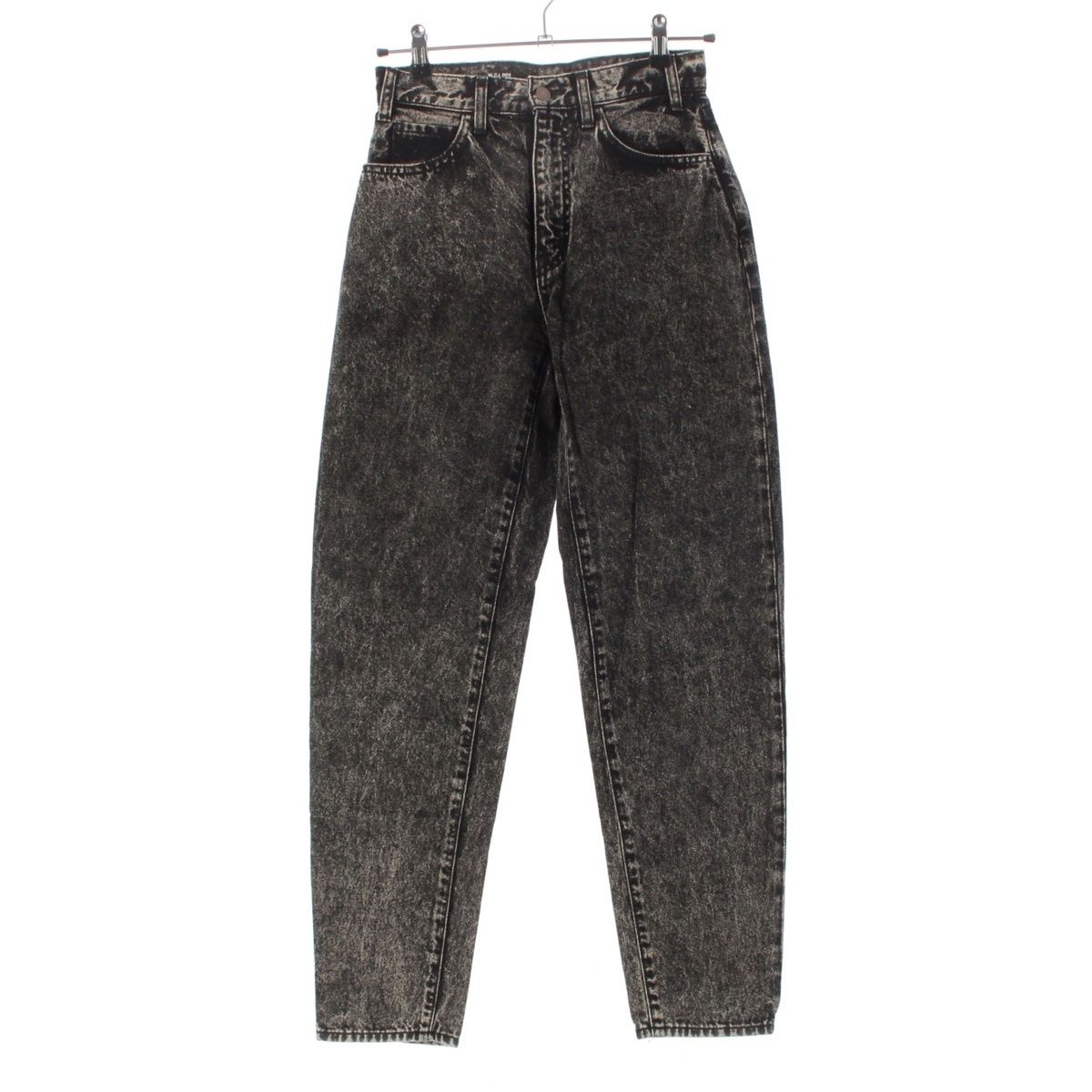 Celine Cotton Wash Denim Pants Jeans Gray Black 25
