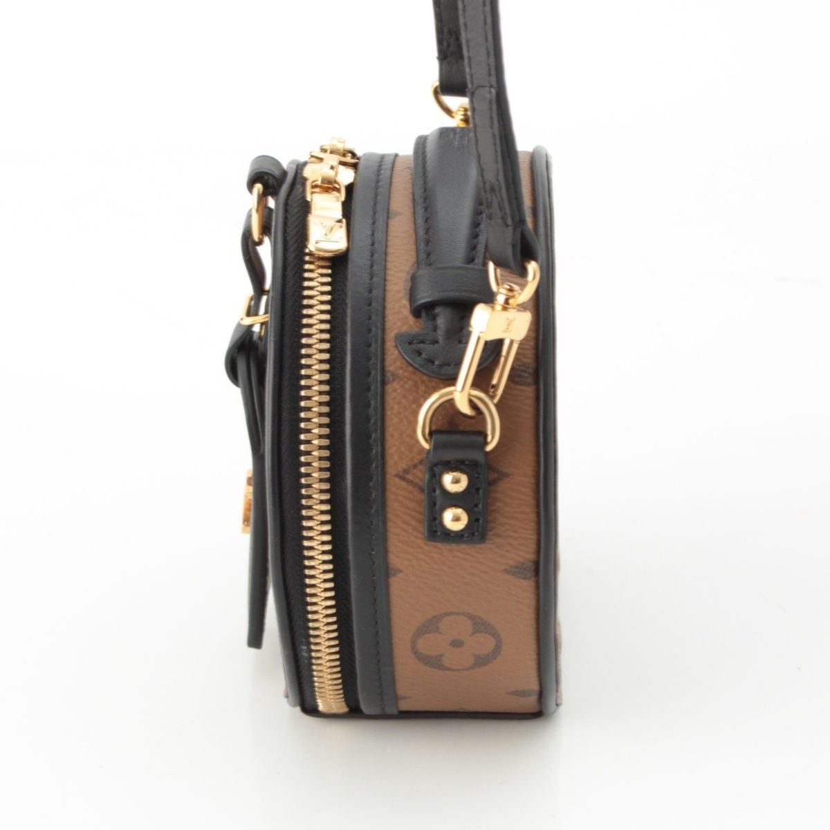 Louis Vuitton Monogram Reverse Mini Boite Chapeau Shoulder Bag Reactive Brown — view 3