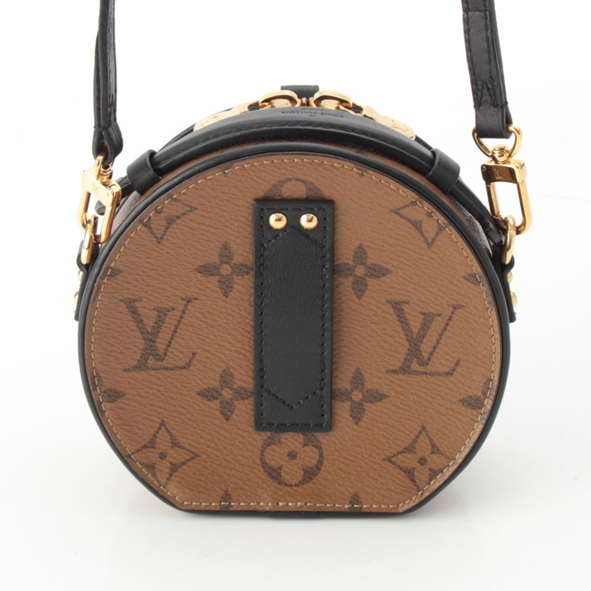 Louis Vuitton Monogram Reverse Mini Boite Chapeau Shoulder Bag Reactive Brown — view 4