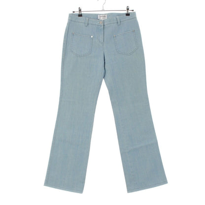 Chanel Denim Pants Indigo Blue 40