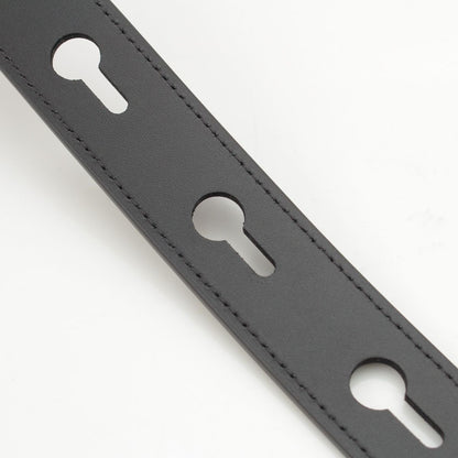 Loewe Leather Embossed Logo Belt Black — view 7