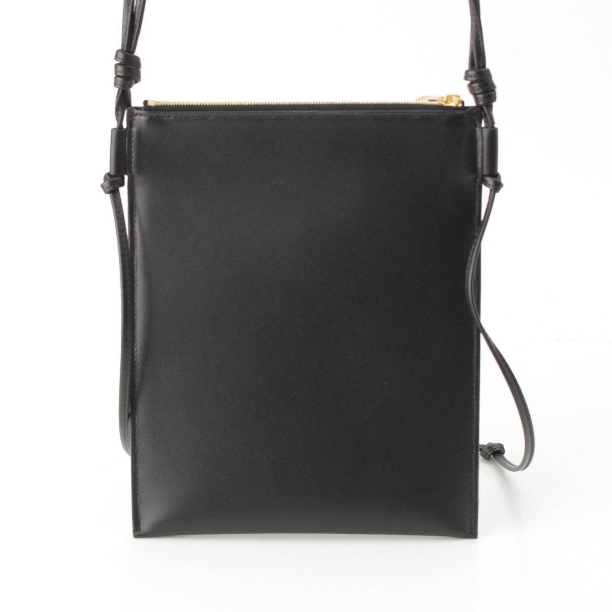 Celine Sharp Pouch Take Away Smooth Lambskin Logo Shoulder Bag Black — view 5