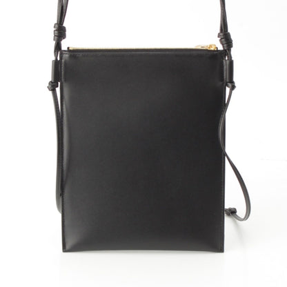 Celine Sharp Pouch Take Away Smooth Lambskin Logo Shoulder Bag Black — view 5