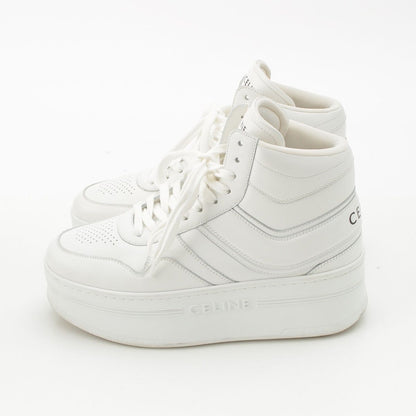 Celine Platform High Cut Sneakers Shoes White — view 3