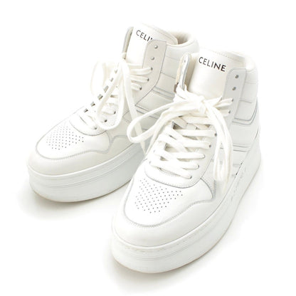 Celine Platform High Cut Sneakers Shoes White