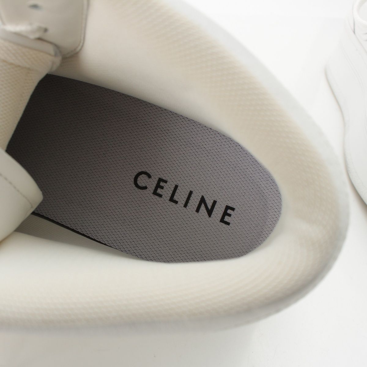 Celine Platform High Cut Sneakers Shoes White — view 7
