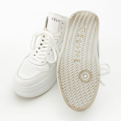 Celine Platform High Cut Sneakers Shoes White — view 5
