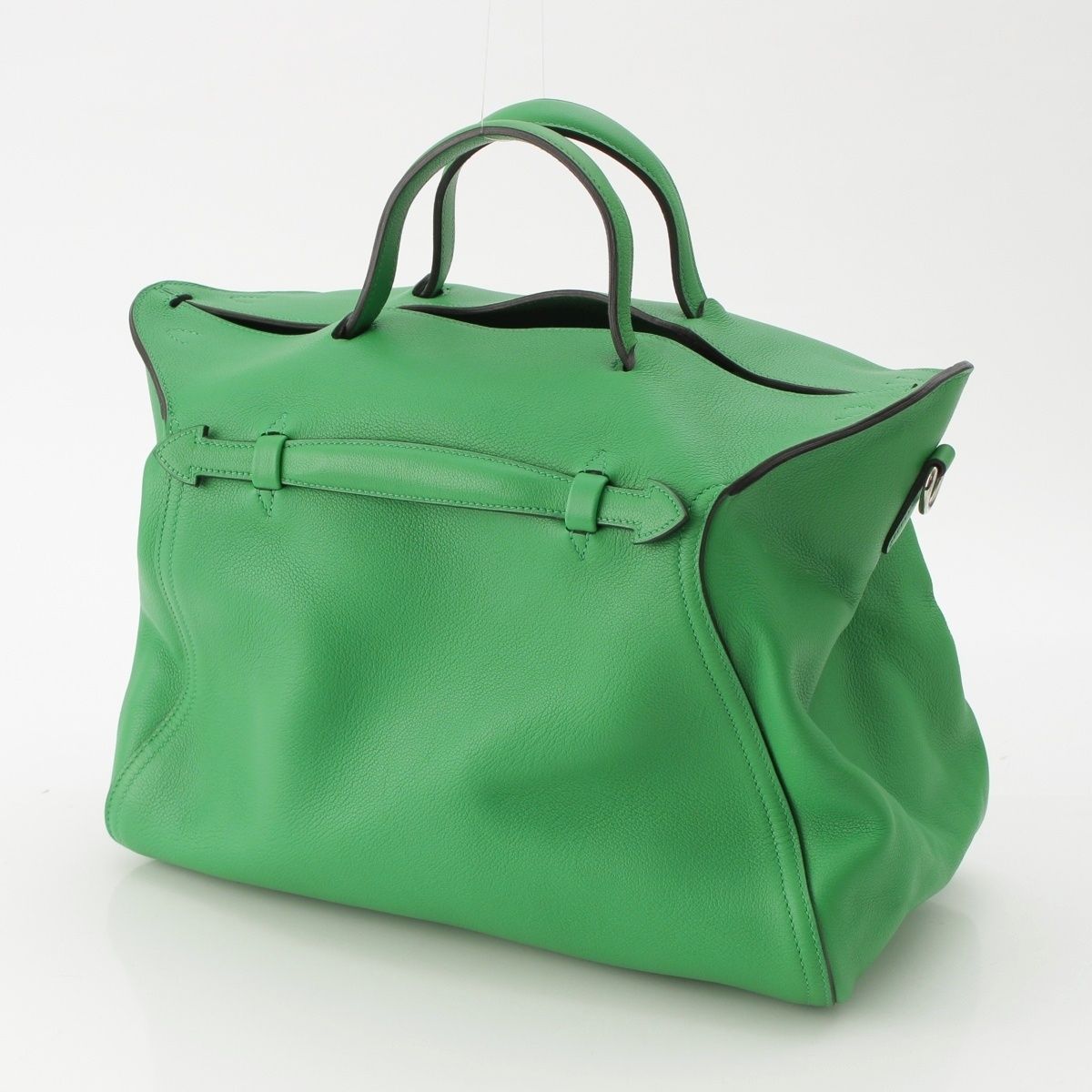 Hermes Oxa 3way Shoulder Handbag Ever Color Bamboo — view 2