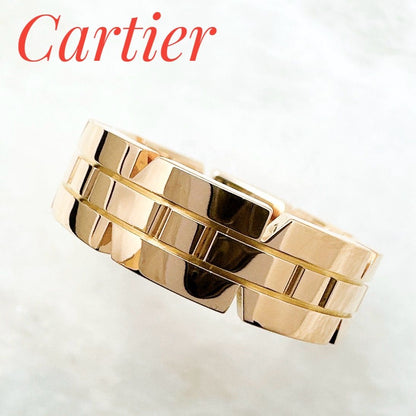 Cartier Tank Francaise Pink Gold Ring