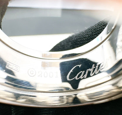 Cartier C2 Diamond White Gold Ring — view 5