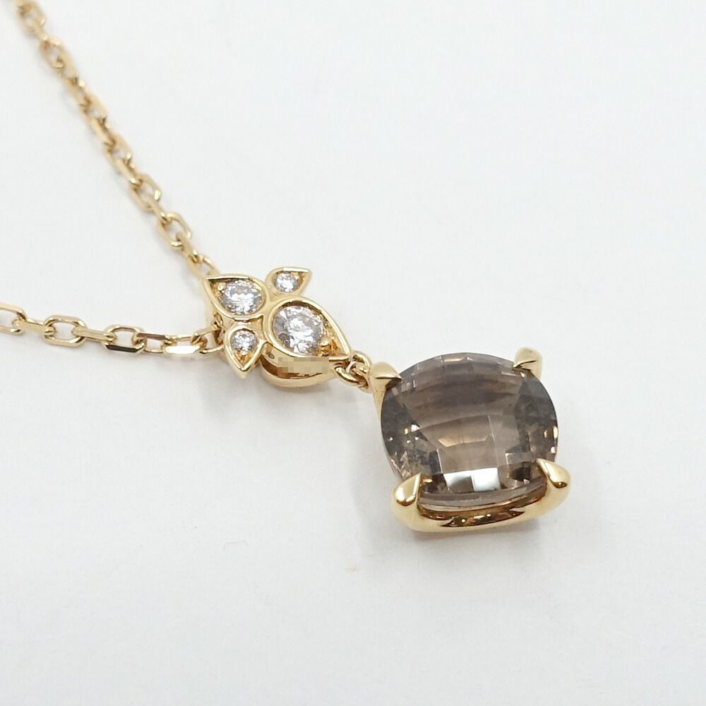 Cartier India Mysteries Necklace Smoky Quartz Diamond — view 4