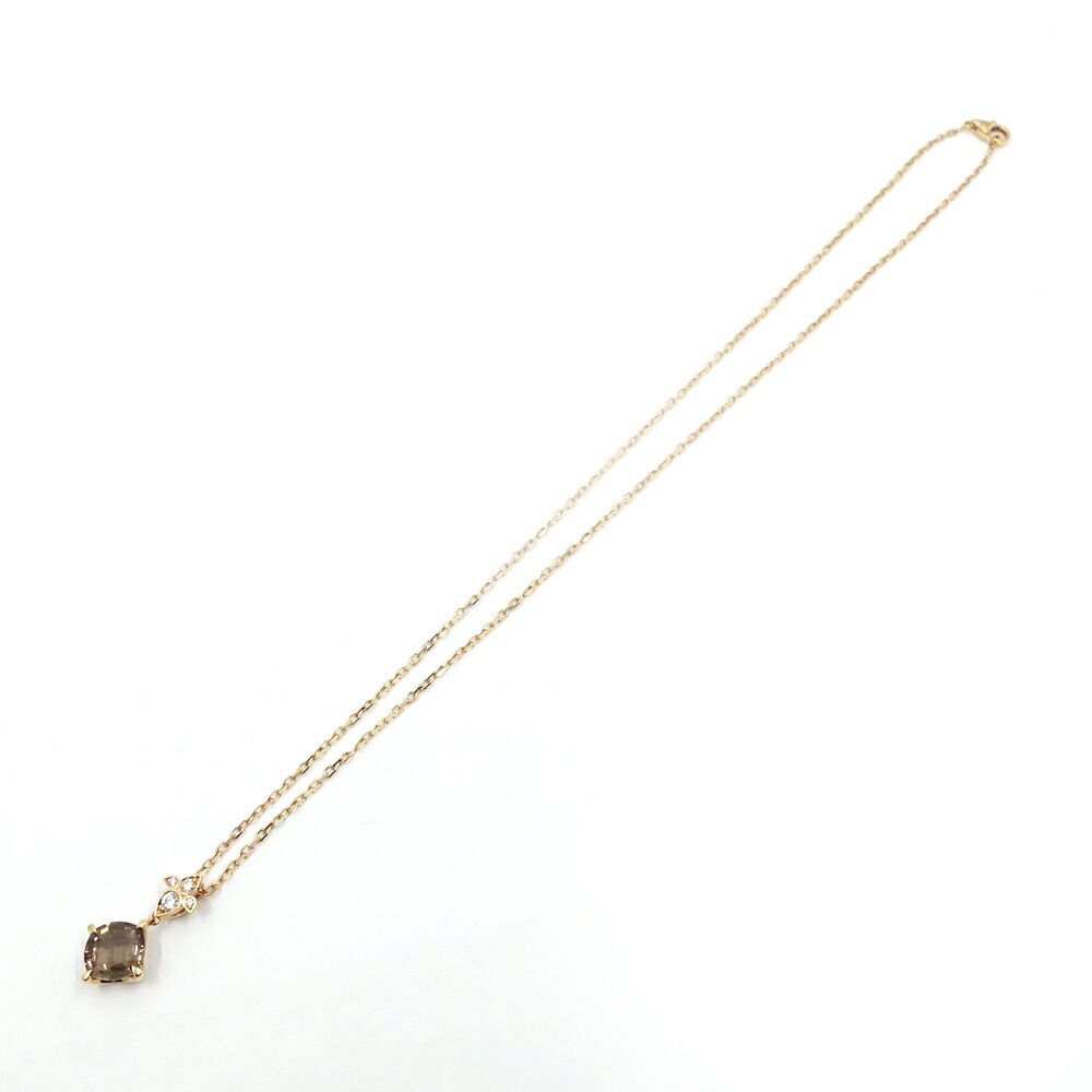Cartier India Mysteries Necklace Smoky Quartz Diamond — view 7