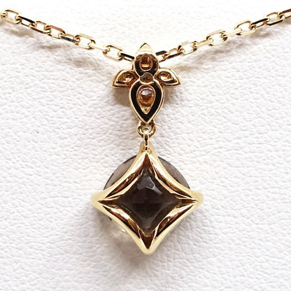Cartier India Mysteries Necklace Smoky Quartz Diamond — view 2