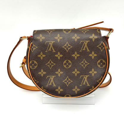 Louis Vuitton Tambourine Shoulder Bag Canvas Leather Monogram Brown — view 2