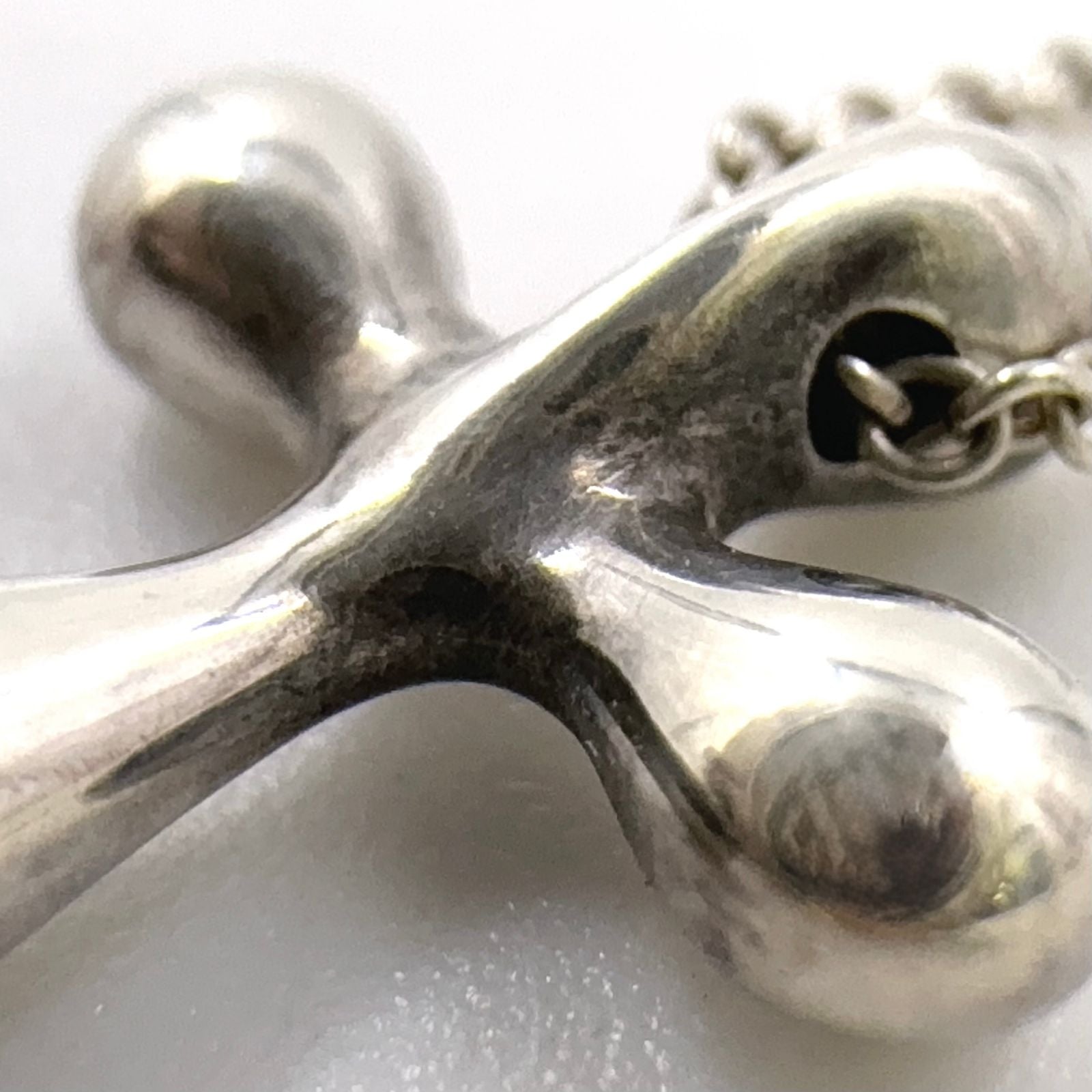 Tiffany & Co Small Cross Silver Necklace — view 8