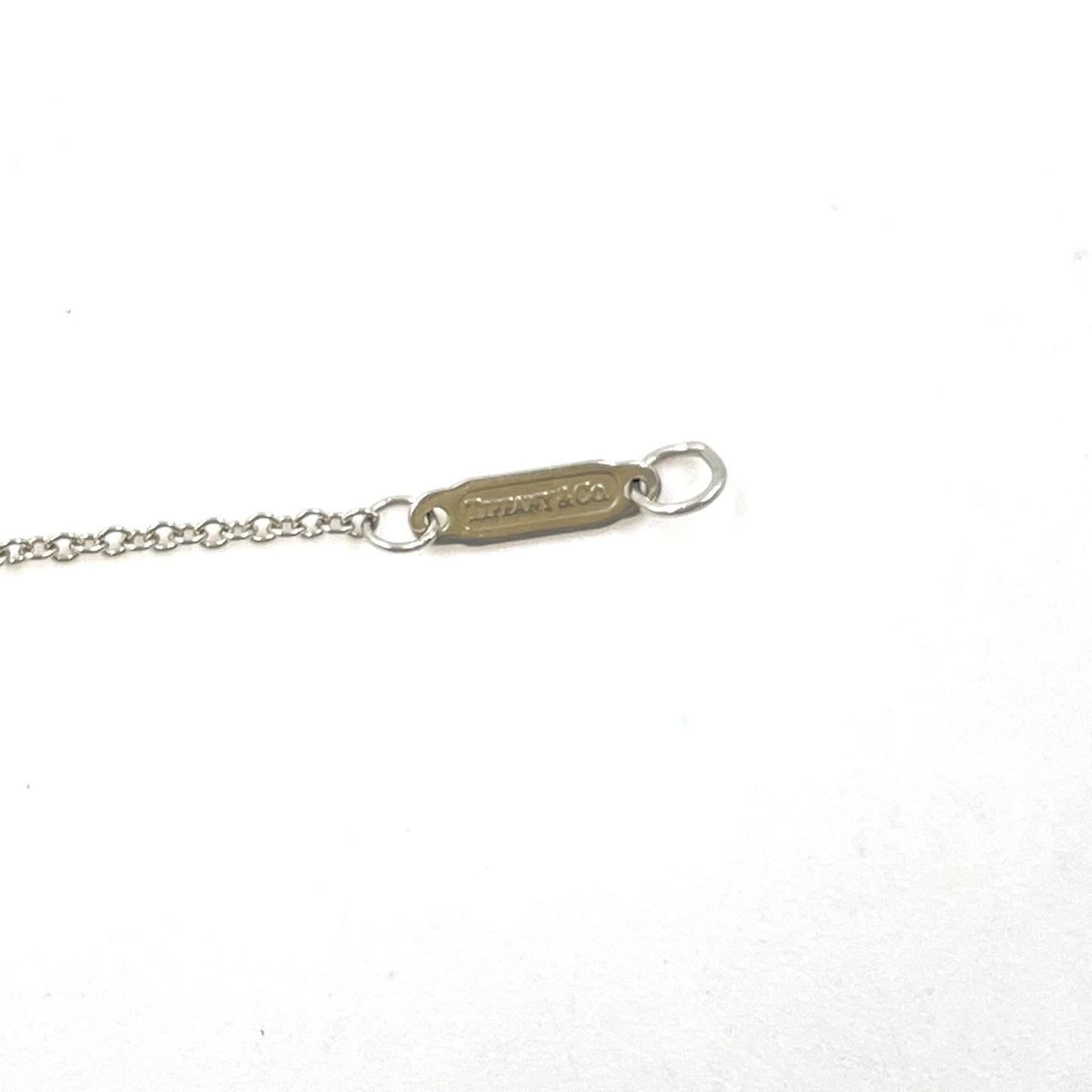 Tiffany & Co Key Pendant Diamond Necklace — view 5