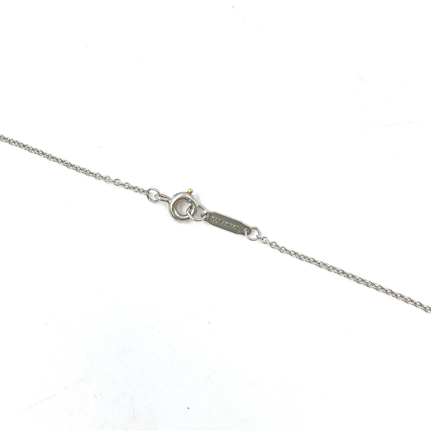 Tiffany & Co Key Pendant Diamond Necklace — view 4