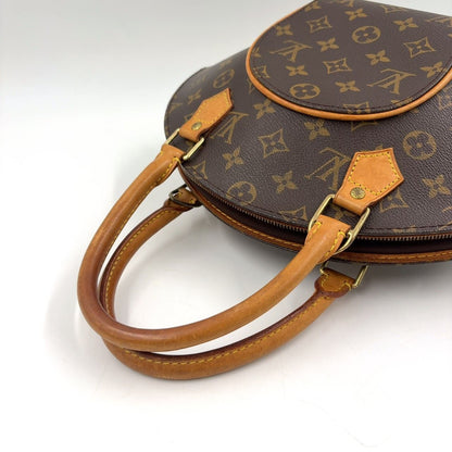 Louis Vuitton Ellipse PM Monogram Leather Brown Light Handbag Gold — view 5