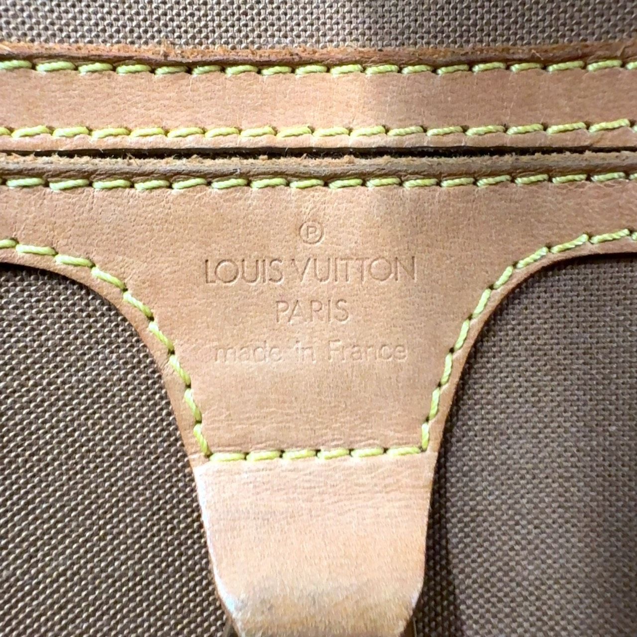 Louis Vuitton Ellipse PM Monogram Leather Brown Light Handbag Gold — view 4
