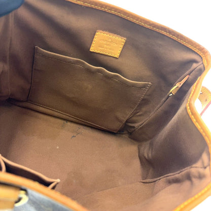 Louis Vuitton Batignolles Monogram Leather Brown Handbag Gold — view 6
