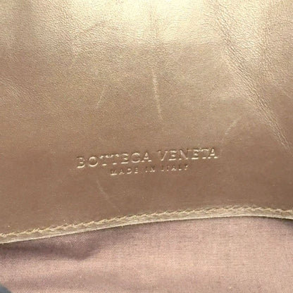 Bottega Veneta Intrecciato Leather Dark Brown Business Bag Silver — view 5
